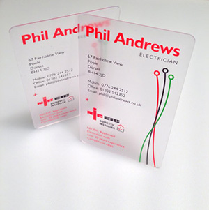 electrician cards