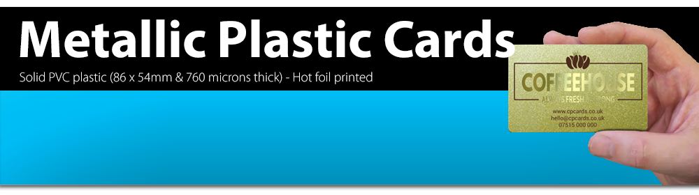 metallic plastic card artwork guide