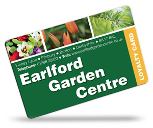 Earlford Garden Centre Loyalty Card