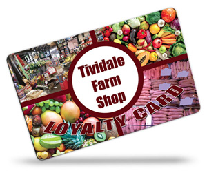 Tividale Farm Shop Loyalty Cards