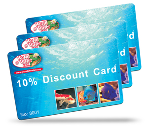 World of water loyalty card