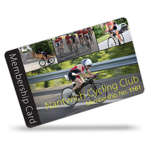 membership cards for Cycling Club