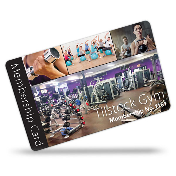 membership cards for Gym Club and Leisure Centre