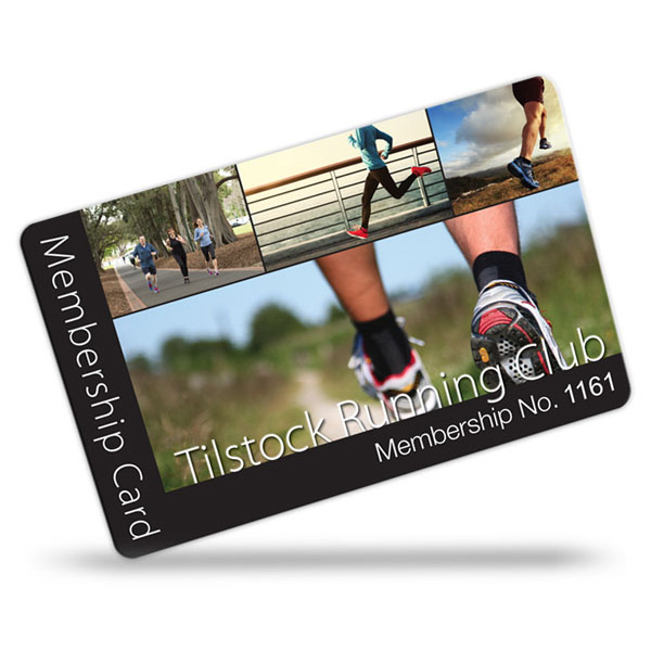 membership cards for Running Club