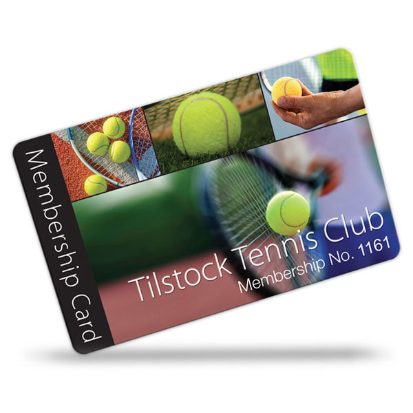 membership cards for tennis Club