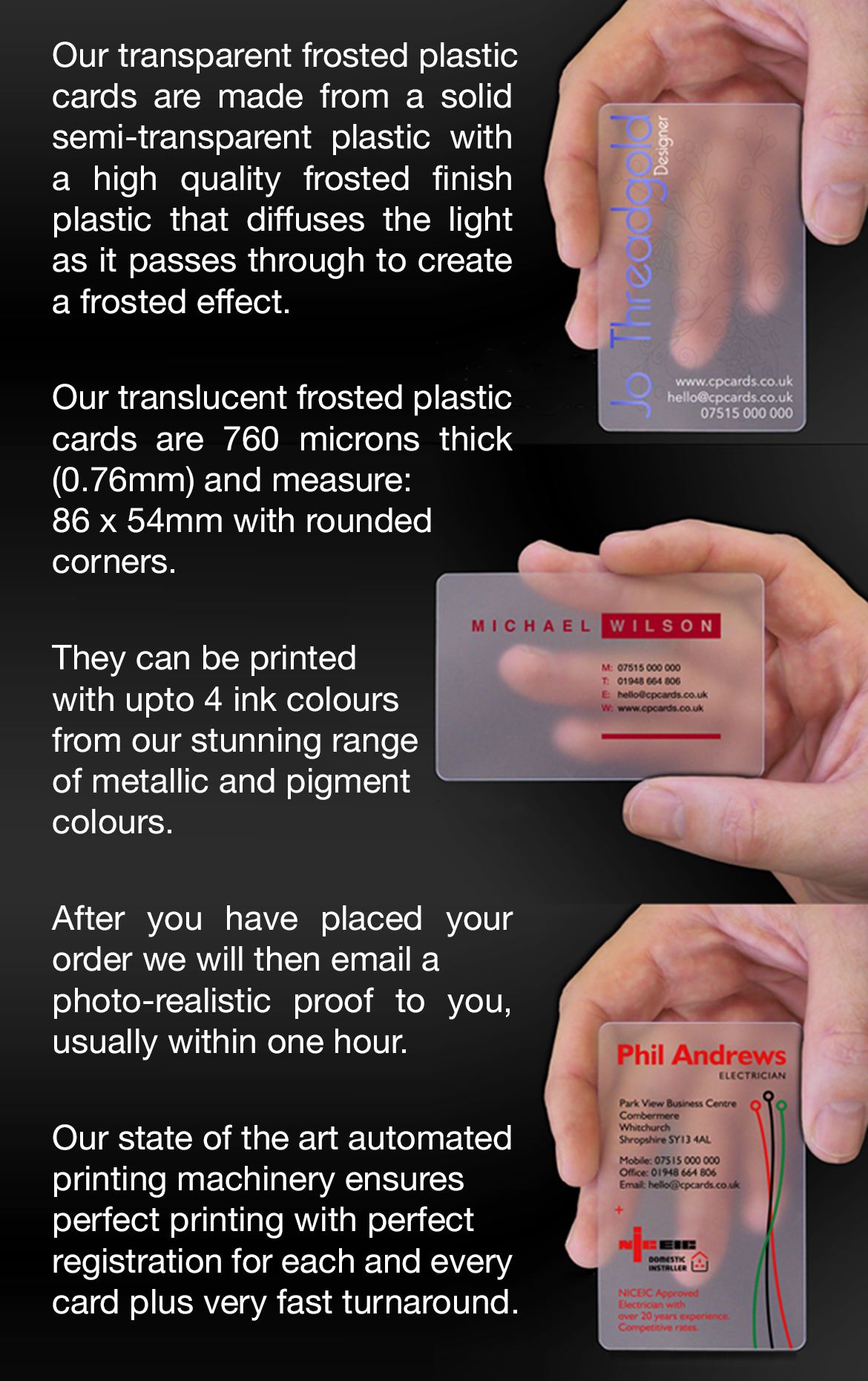 translucent plastic card pic 6
