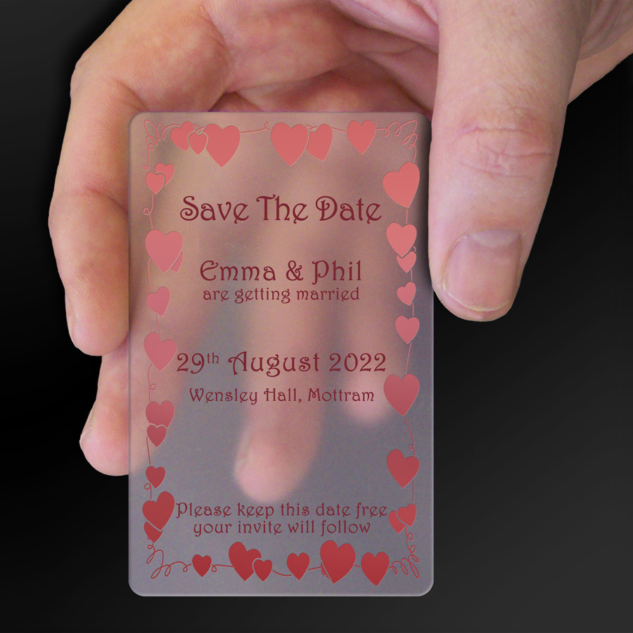 Save The Date Card Example 16