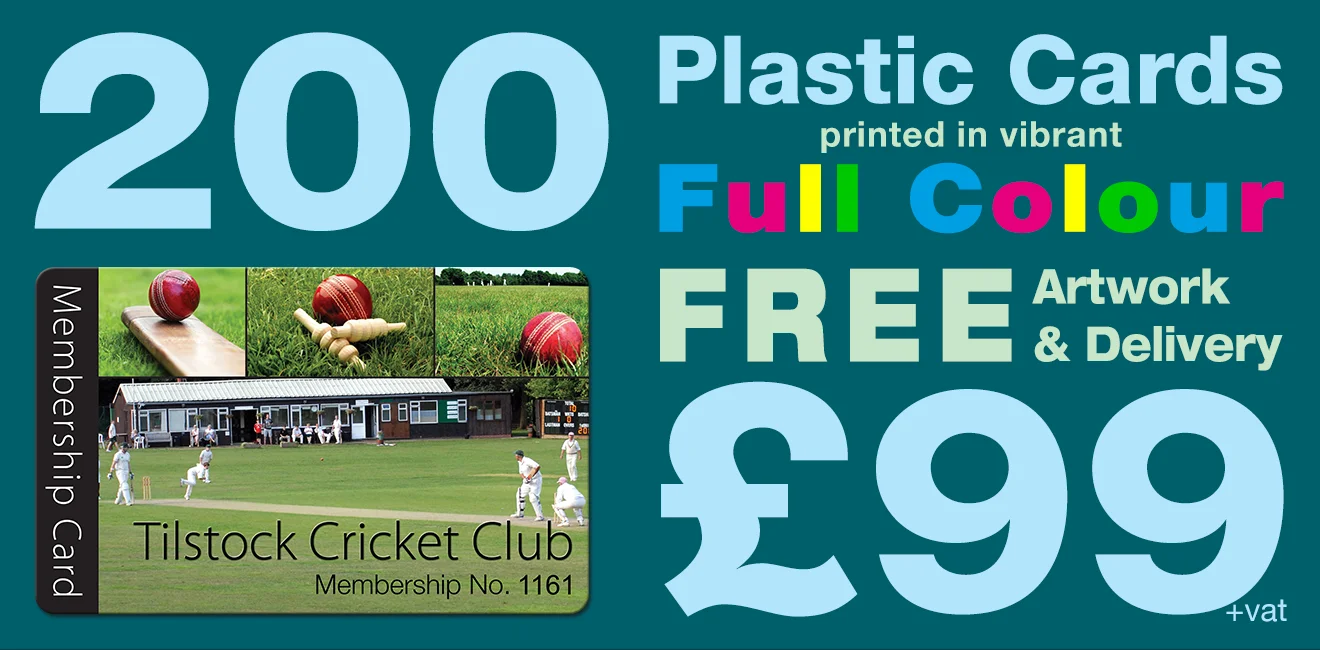 plastic cards special offer