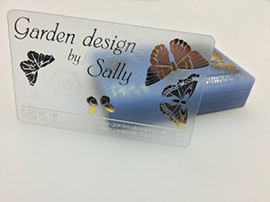 garden design business cards
