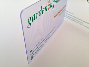 thickness clear cards