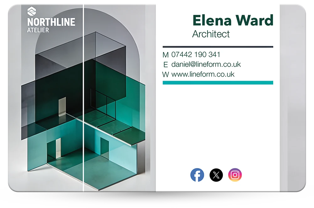 Plastic Business Card Example 7