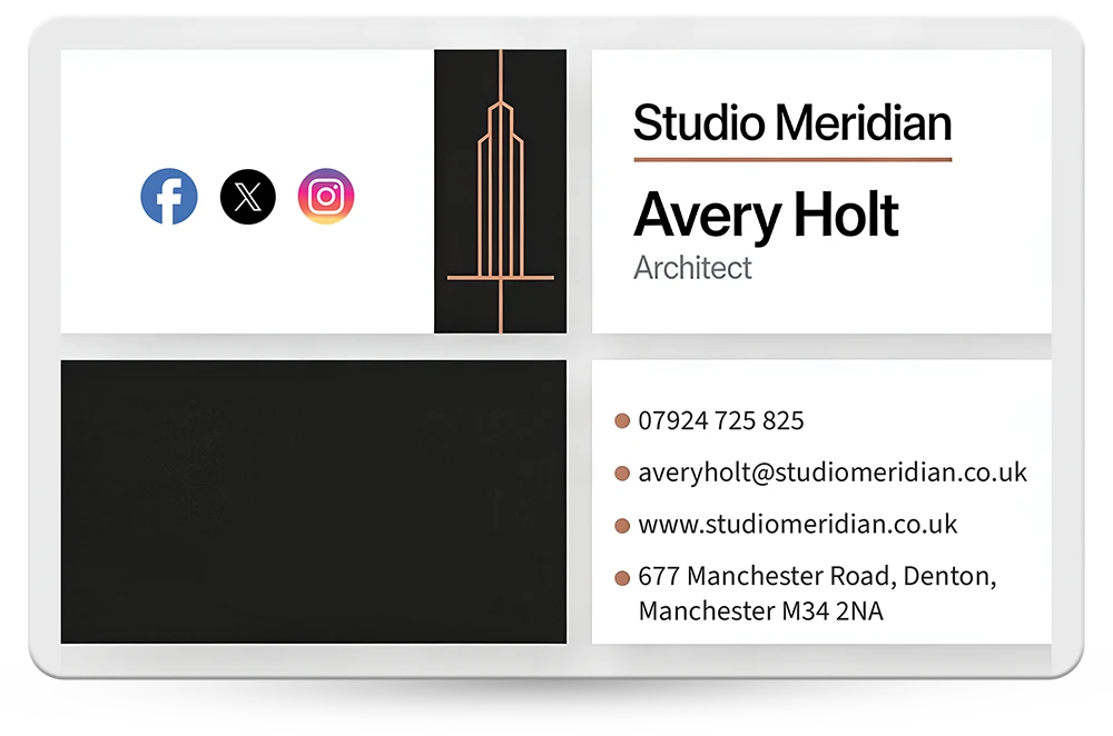 Plastic Business Card Example 8