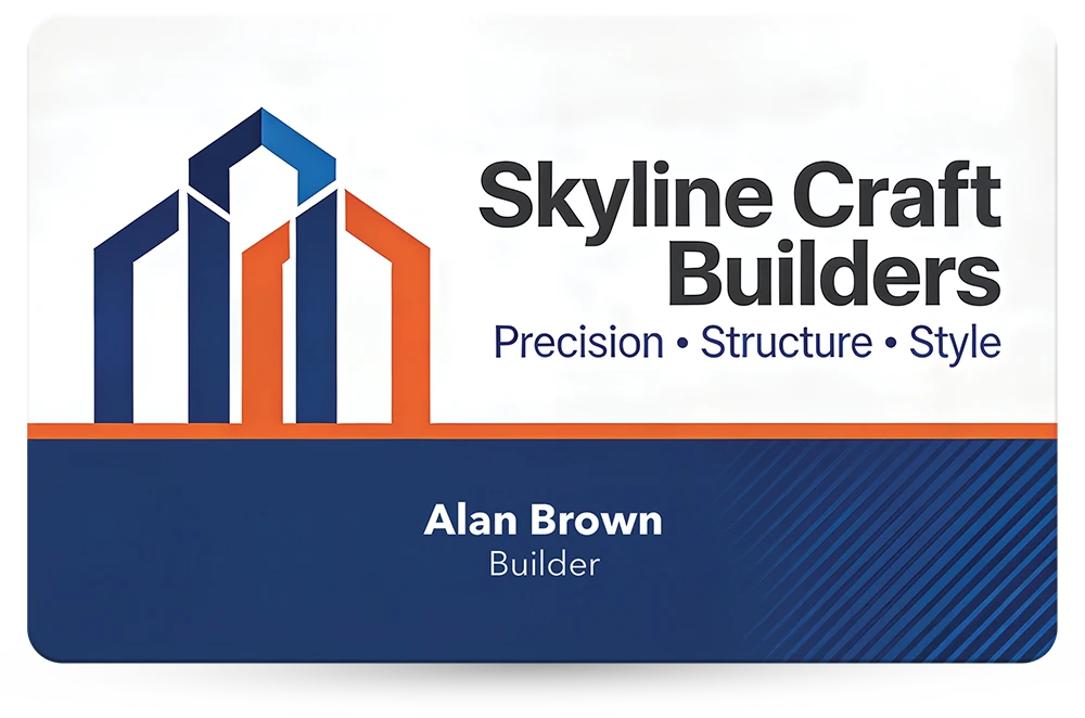 Plastic Business Card Example 12