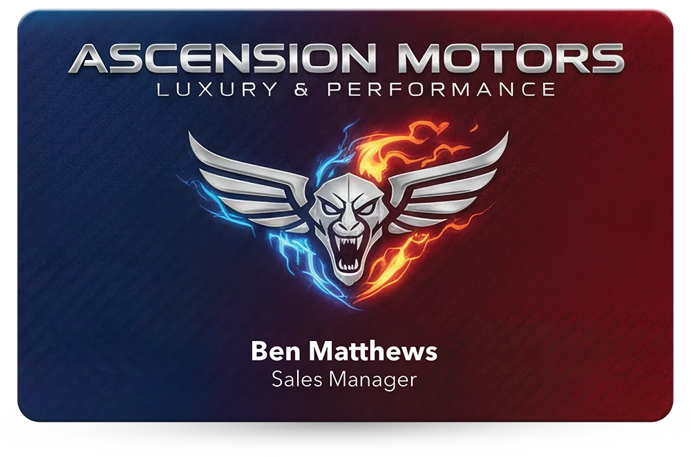 Plastic Business Card Example 17