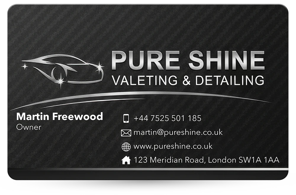 Plastic Business Card Example 23