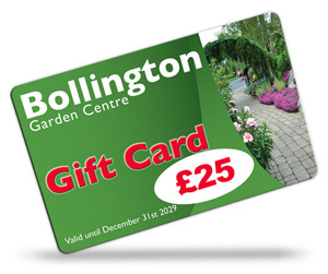 Bollington Garden Centre Gift Card