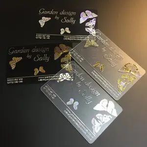 Examples of finished, printed plastic cards