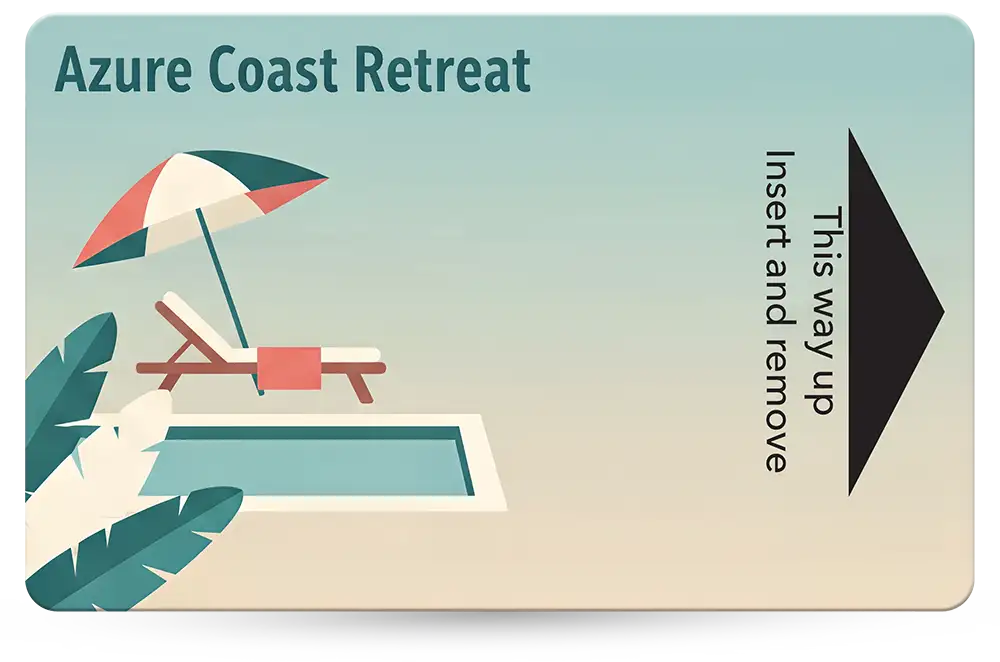 Hotel Key Card Example 4