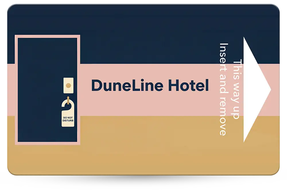 Hotel Key Card Example 7