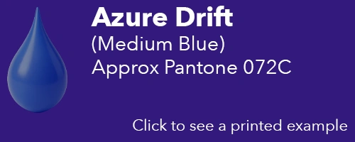 Medium blue - Approx Pantone: 072C