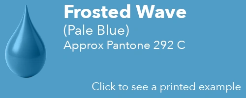 Pale blue - Approx Pantone: 292C