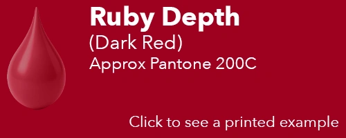Dark red - Approx Pantone: 200C