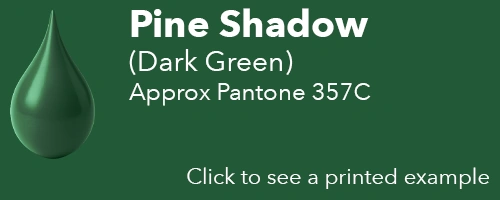 Dark green - Approx Pantone: 357C