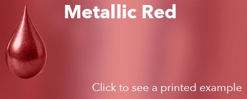 metallic red