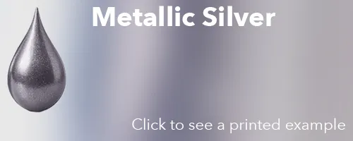 metallic silver
