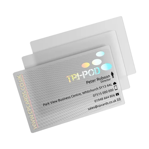 clear ink creates a watermark effect