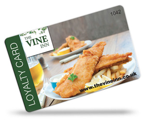 The Vine Inn Loyalty Cards