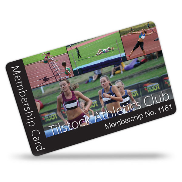 membership cards for Athletics Club