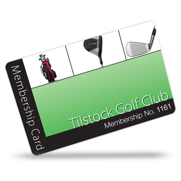 membership cards for Golf Club