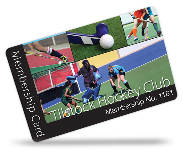membership cards for Hockey Club