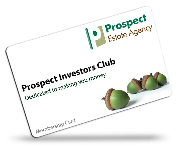 Prospect Investors Club membership card
