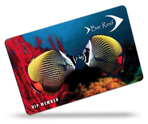 bar reef membership card