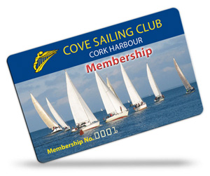Cove Sailing club membership card