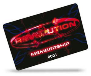 Evolution membership card