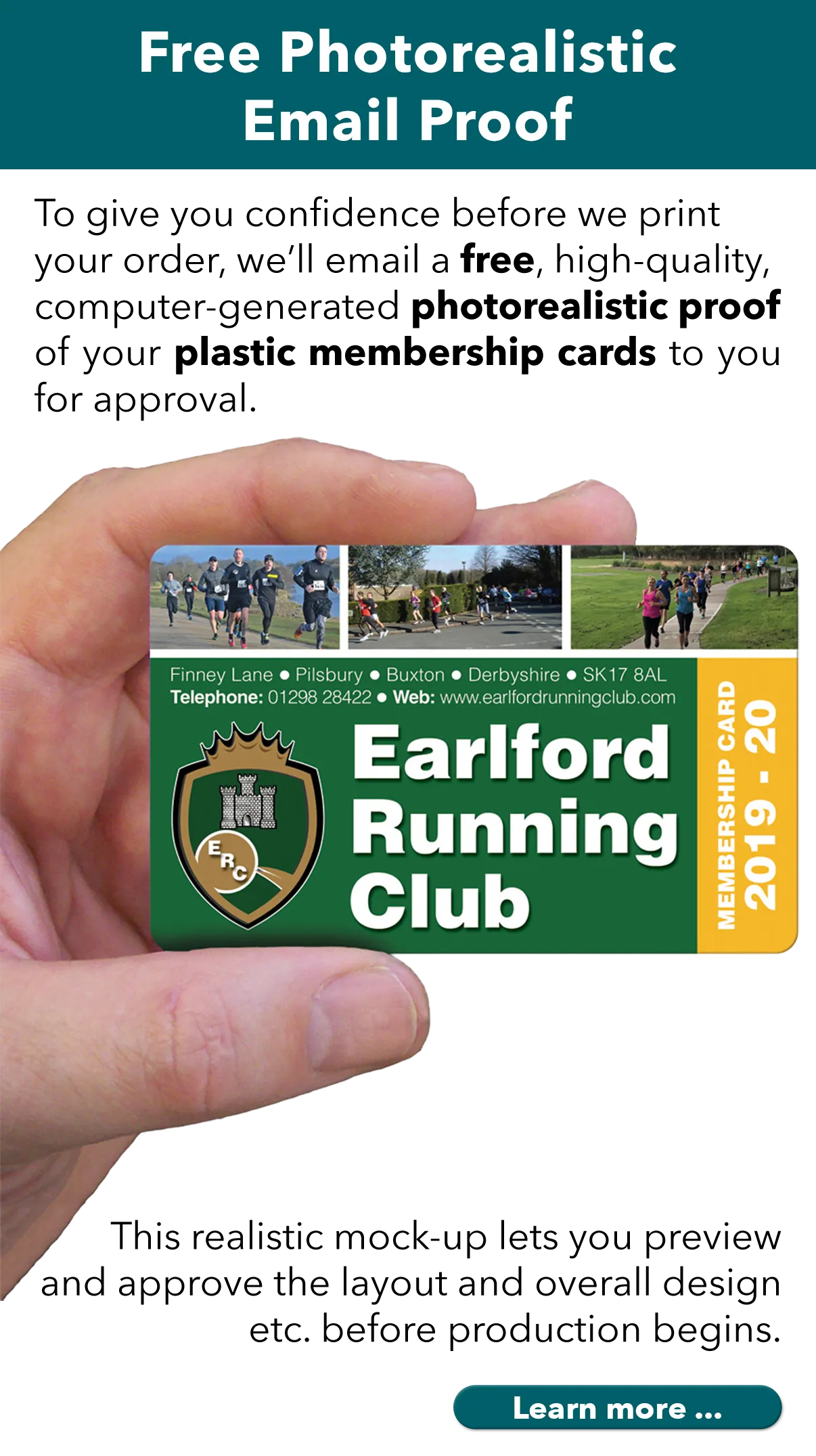 a photorealistic proof is emailed to you for approval