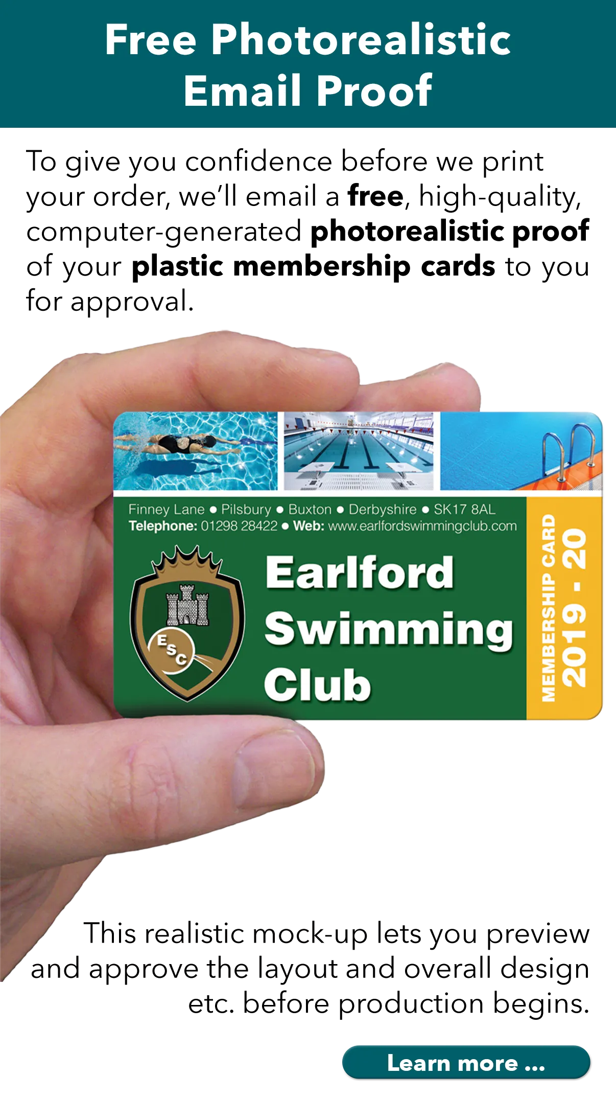 a photorealistic proof is emailed to you for approval