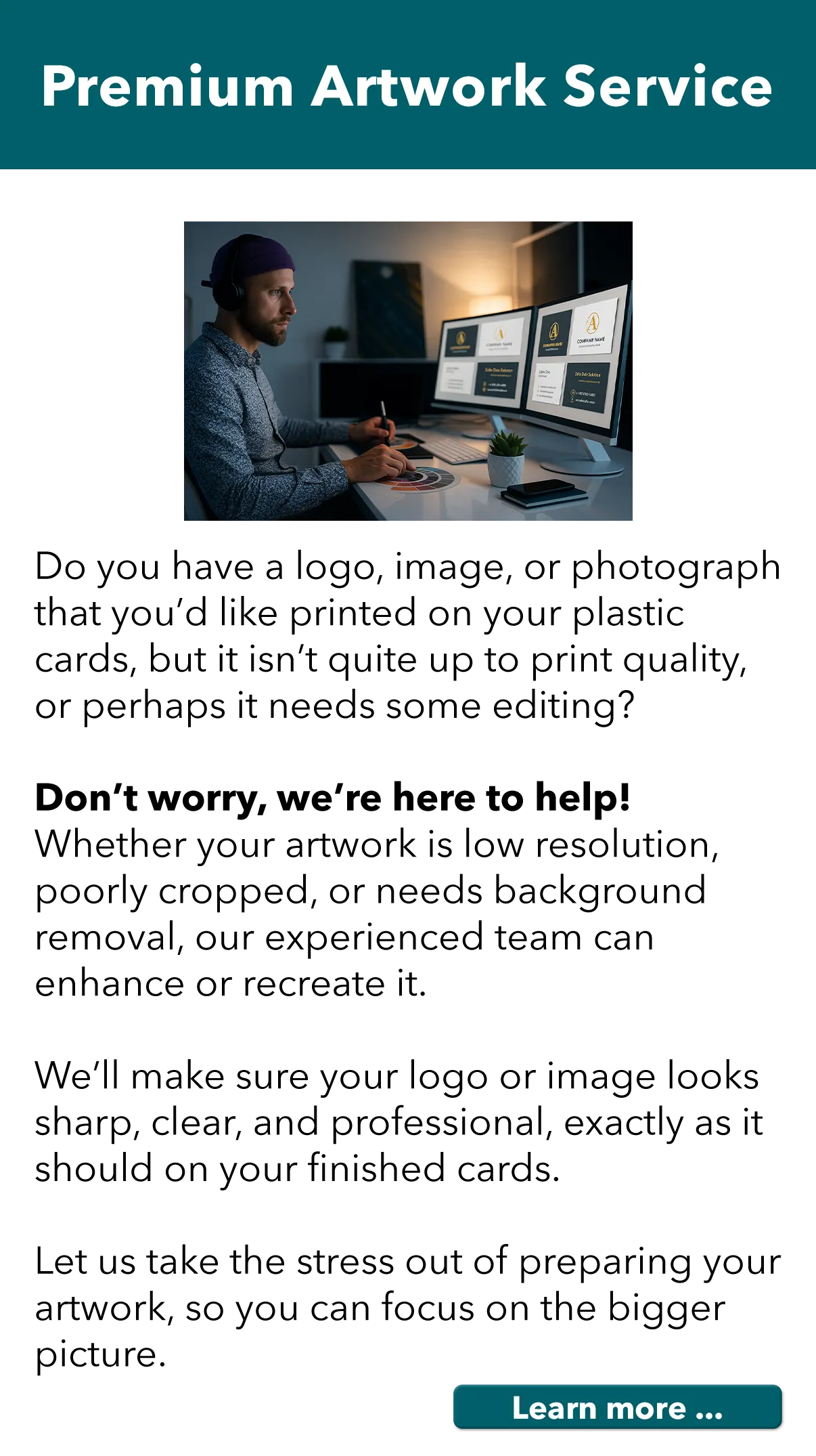 Premium Artwork Service