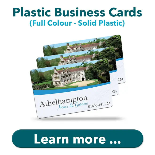 plastic business cards