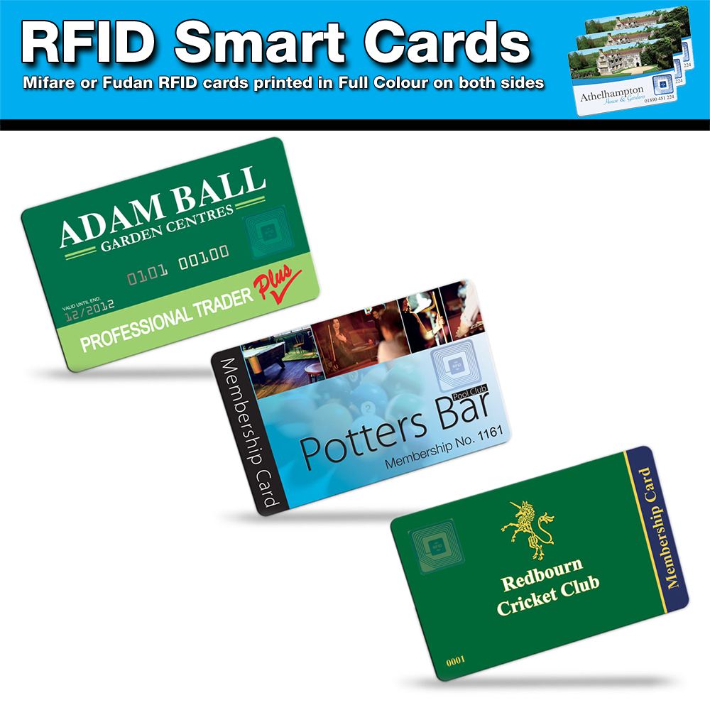 RFID Smart Cards printed