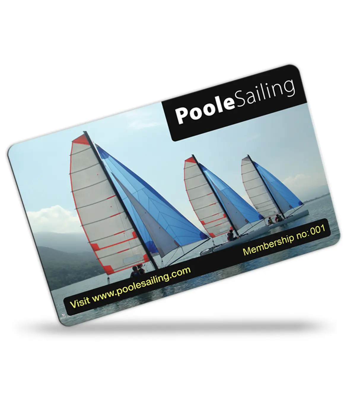 sailing club membership cards printed
