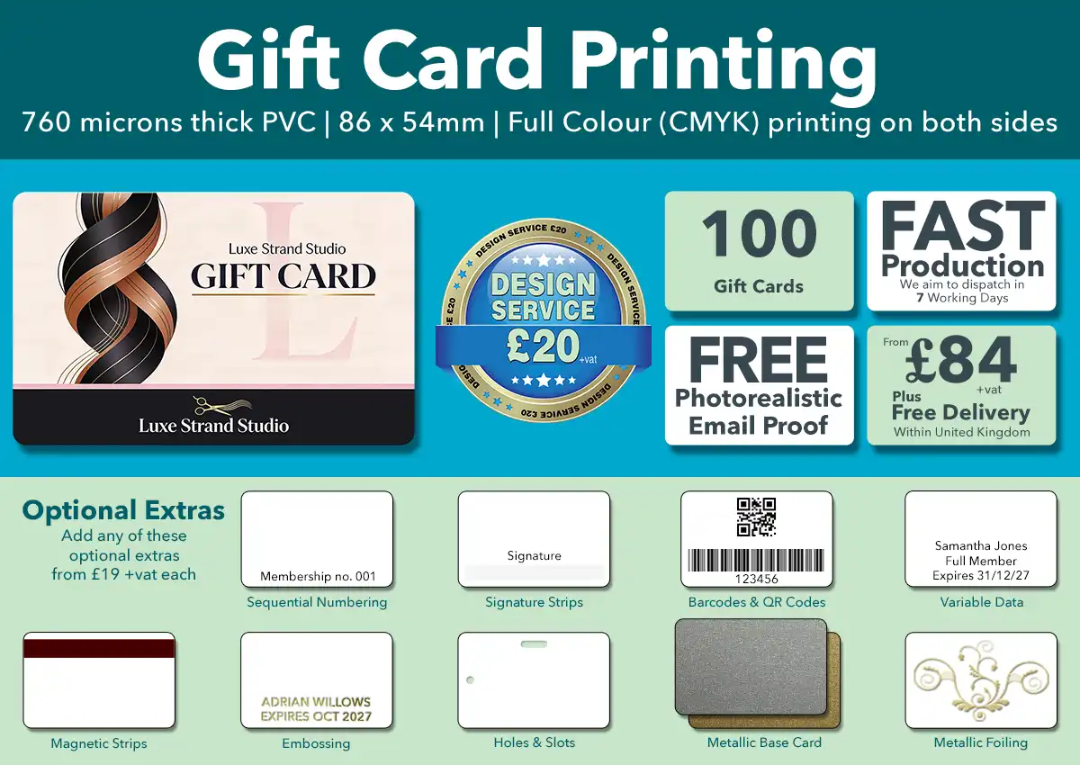 plastic cards special offer 100 cards