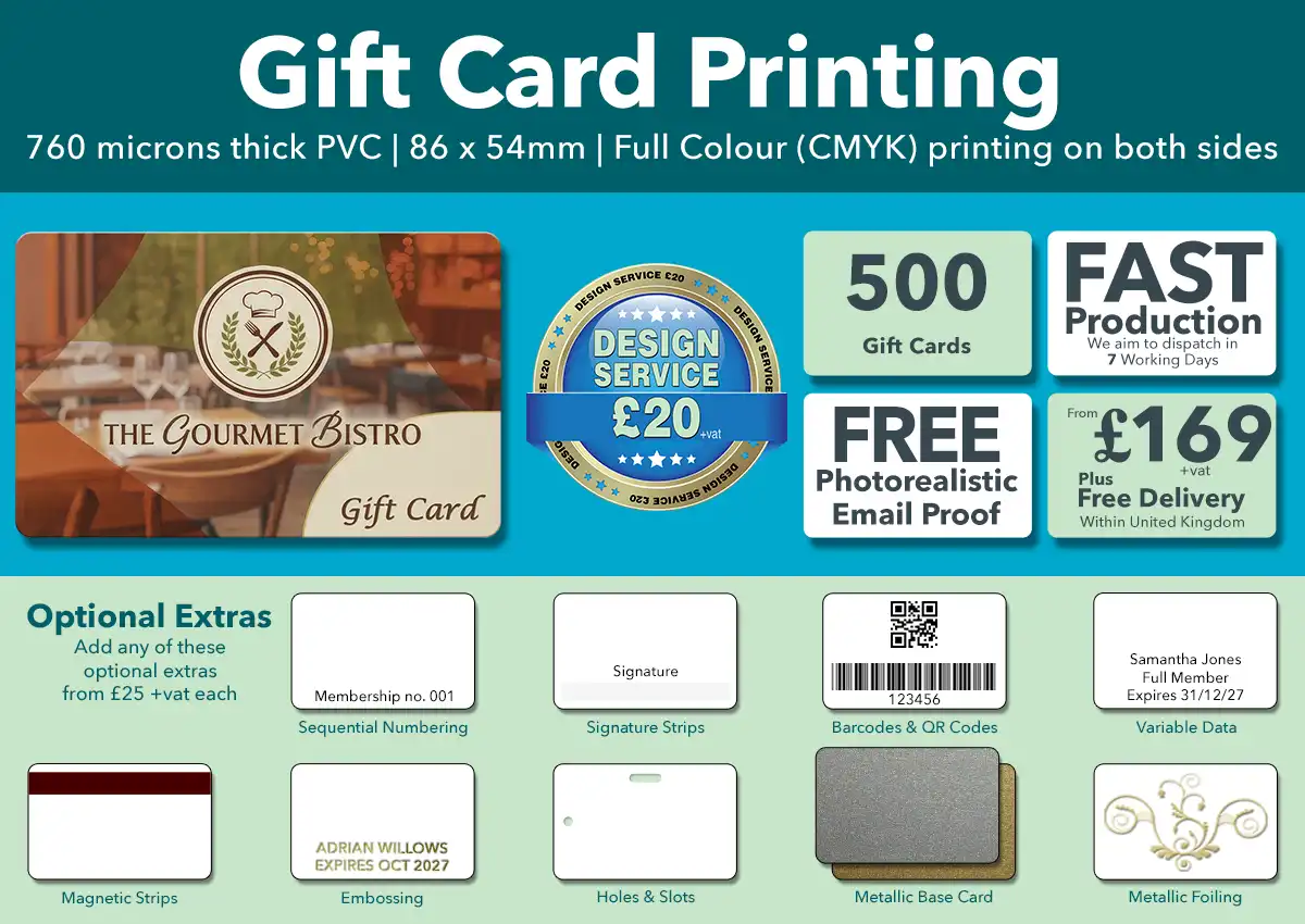 plastic cards special offer 500 cards