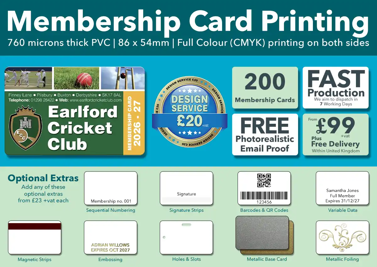 plastic membership cards special offer