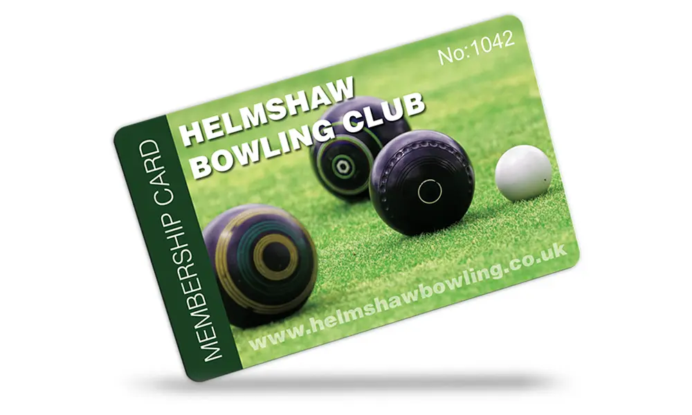 sports club membership cards
