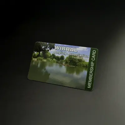 Wirral Angling Association membership card