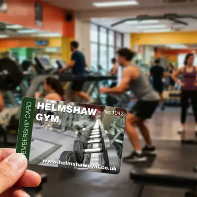 bodybuilding club membership card printing